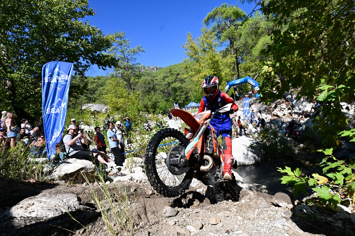 16. Sea To Sky Enduro Motosiklet Yarışı'nda orman etabı tamamlandı