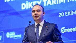 ANKARA (AA) – Sanayi ve Teknoloji Bakanı Mehmet Fatih Kacır,