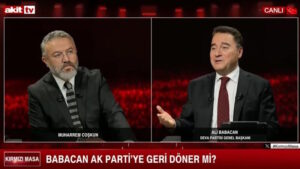 DEVA Partisi lideri Ali Babacan, son günlerde konuşulan ittifak tartışmalarına