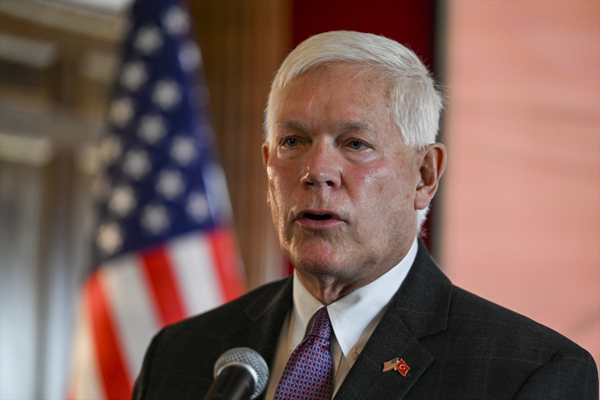 ABD'li siyasi ve askeri yetkililerle yabancı misyon temsilcileri Cumhuriyet resepsiyonunda buluştu