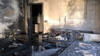 ADANA (AA) – Adana'nın merkez Sarıçam ilçesinde bir ev yandı.