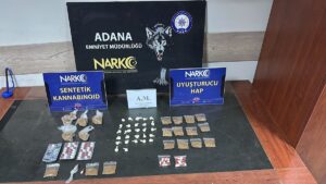 ADANA (AA) – Adana'da uyuşturucu operasyonunda gözaltına alınan 5 şüpheli