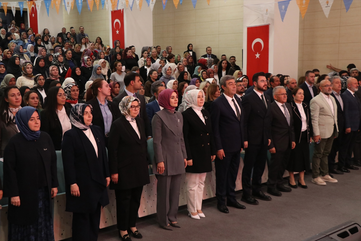 Aile ve Sosyal Hizmetler Bakanı Göktaş, Kayseri'de konuştu: