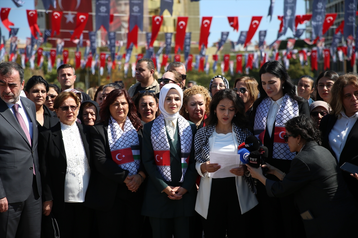 Aile ve Sosyal Hizmetler Bakanı Göktaş'tan “Gazze İçin Sessiz Çığlık” eylemine destek