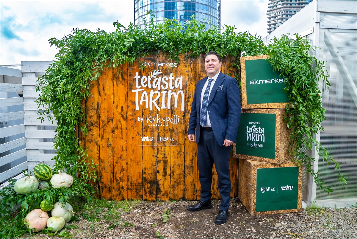 Akmerkez “Terasta Tarım” projesinin yeni dönemini tanıttı