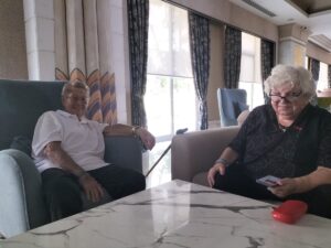ANTALYA (AA) – Almanya'da oturan 80 yaşındaki Brigitte ve 85