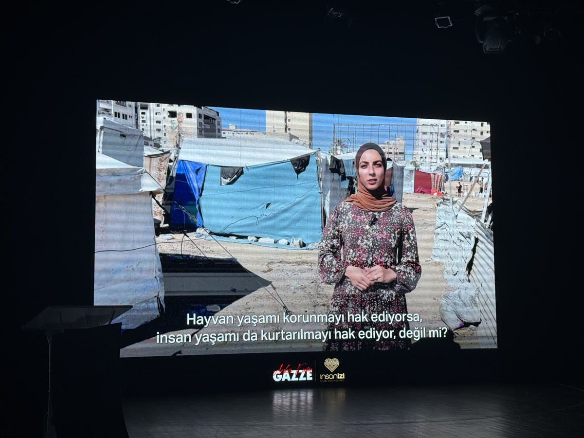“Anka Kuşu Gazze” belgeselinin ilk gösterimi İstanbul'da yapıldı