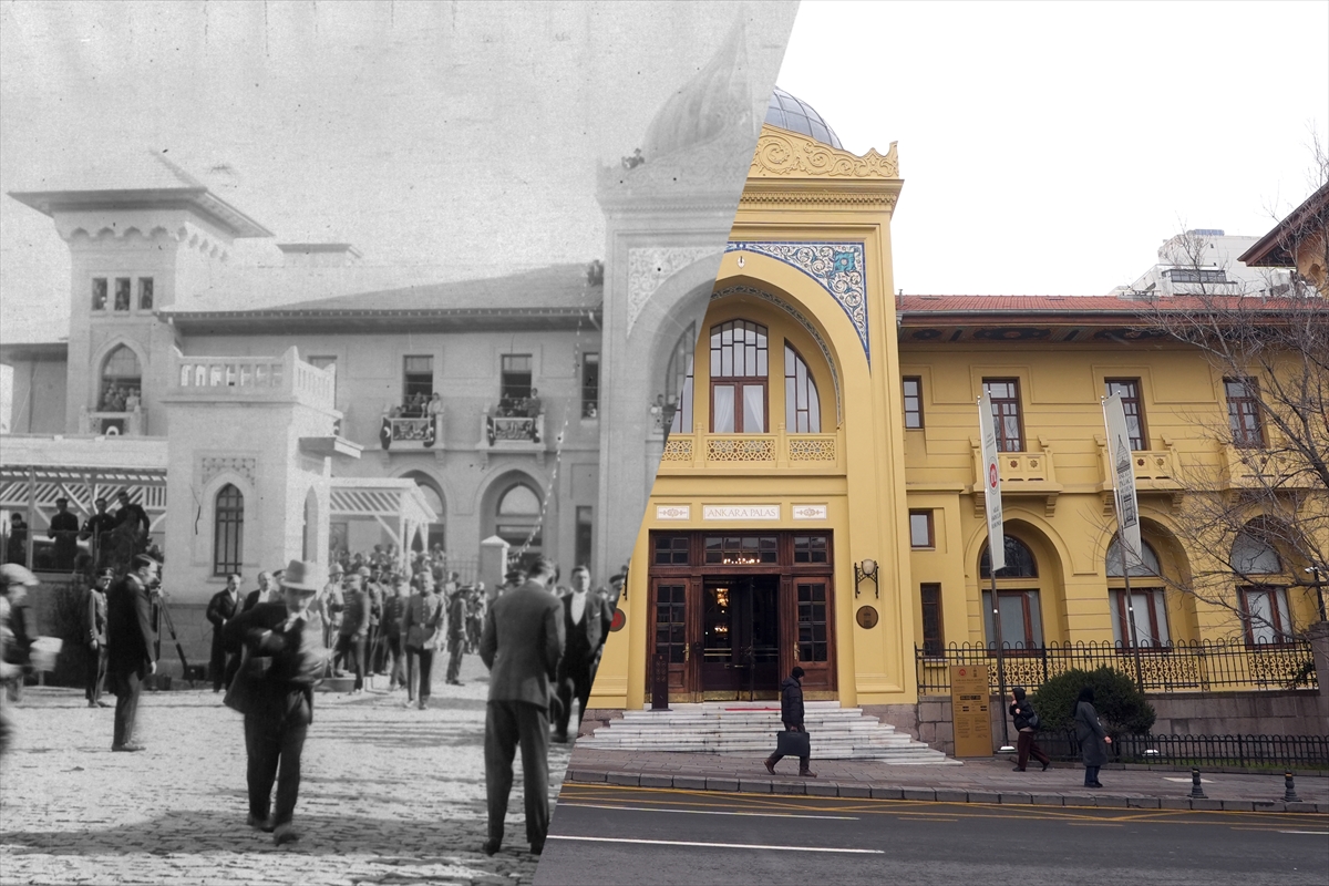 Ankara'nın başkent oluşunun yıl dönümünde tarih eski ve yeni fotoğraflarla canlanıyor