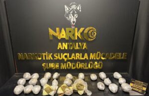 ANTALYA (AA) – Antalya'da düzenlenen uyuşturucu operasyonunda 3 şüpheli gözaltına