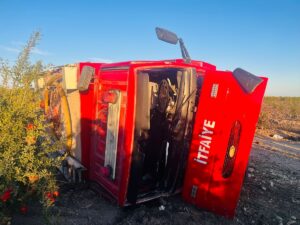 ANTALYA (AA) – Antalya'nın Serik ilçesinde yangına müdahaleye giderken kaza