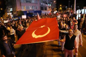 AYDIN (AA) – Aydın'da, İsrail'in Gazze'de 8 Ekim 2023'ten bu