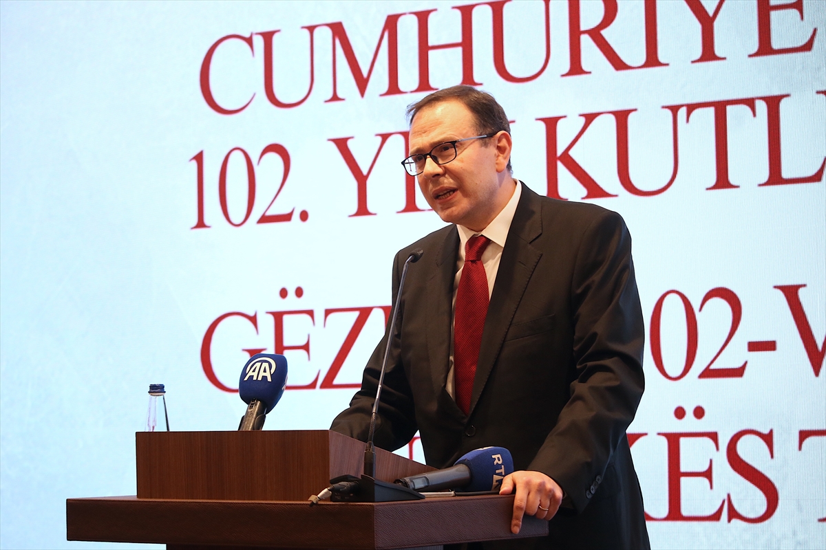 Balkanlar’daki temsilciliklerde Türkiye Cumhuriyeti'nin 102. yılı kutlandı