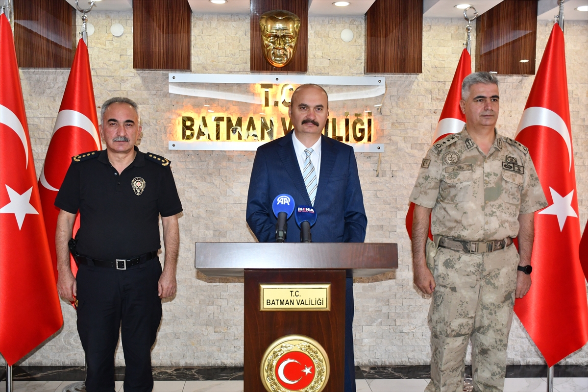 Batman'da “Asayiş ve Güvenlik Değerlendirme Toplantısı” düzenlendi