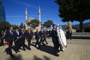 BAKÜ (AA) – Büyük Birlik Partisi (BBP) Genel Başkanı Mustafa