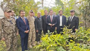 BİTLİS (AA) – Bitlis Valisi Ahmet Karakaya, Adilcevaz ilçesinde ceviz