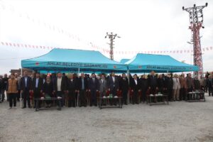 BİTLİS (AA) – Bitlis'in Ahlat ilçesinde su sorununa çözüm sağlayacak