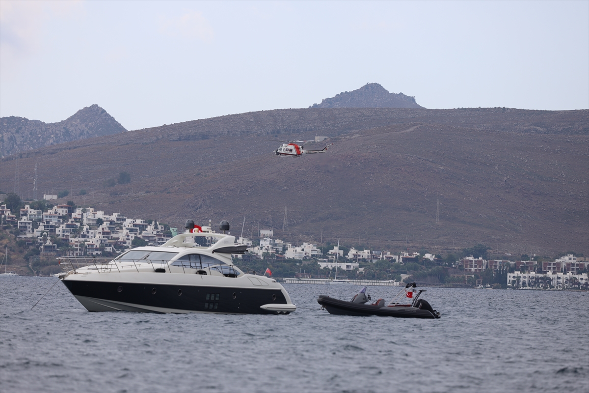 GÜNCELEME – Bodrum'da düzensiz göçmenleri taşıyan tekne battı