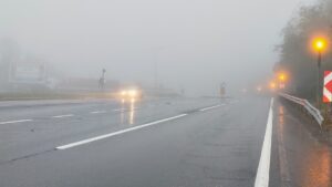 DÜZCE/BOLU (AA) – D-100 kara yolunun Bolu Dağı kesiminde sağanak