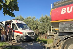 BURSA (AA) – Bursa'nın Mudanya ilçesinde, bir evde çıkan yangında