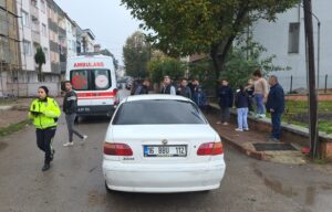 BURSA (AA) – Bursa'nın İnegöl ilçesinde otomobille çarpışan motosikletin sürücüsü