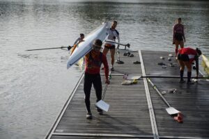 EDİRNE (AA) – Meriç Nehri’nde düzenlenecek Büyükler Türkiye Kupası kürek