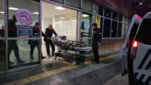 ​​​​​​​ÇORUM (AA) – Çorum'da rahatsızlanması üzerine hastaneye kaldırılan 95 yaşındaki