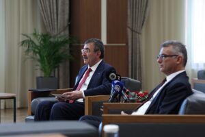 LEFKOŞA (AA) – Cumhurbaşkanı Yardımcısı Cevdet Yılmaz, "Kıbrıs Türk halkının