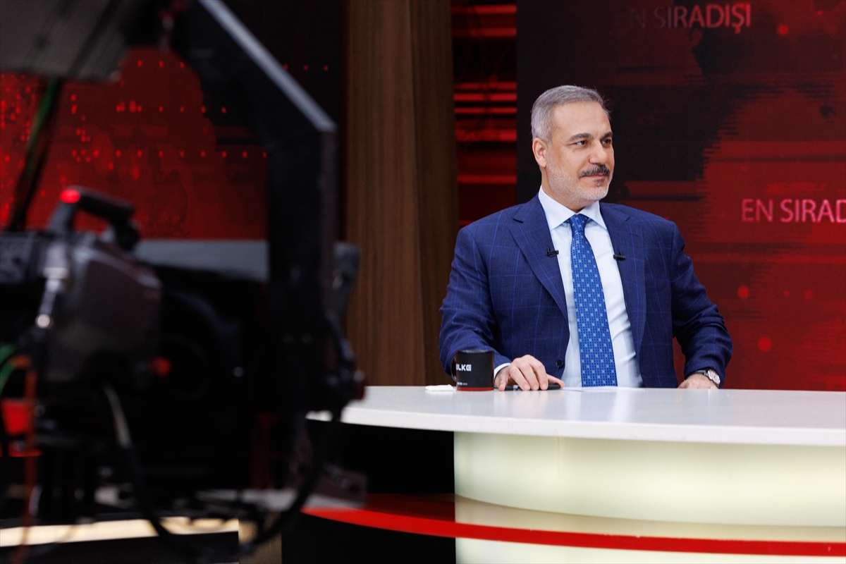 Dışişleri Bakanı Fidan canlı yayında gündemi değerlendirdi: (1)