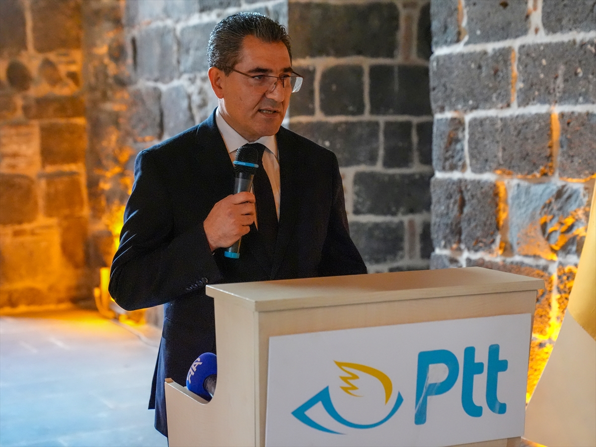 Diyarbakır'da PTT'nin 185. kuruluş yıl dönümü resepsiyonu düzenlendi