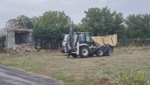 EDİRNE (AA) – Edirne'de askeri kışlanın mühimmat deposu yanına yapılan