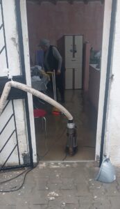 BALIKESİR (AA) – Balıkesir'in Edremit Körfezi'nde etkili olan sağanak nedeniyle