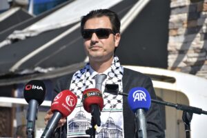 ERZURUM (AA) – Erzurum'da "Ayağa Kalk Gazze Özgür Olacak" etkinliği