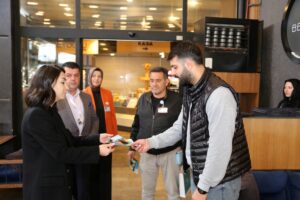 ERZURUM (AA) – Erzurum'da sağlık ekipleri, kafe ve restoran gibi