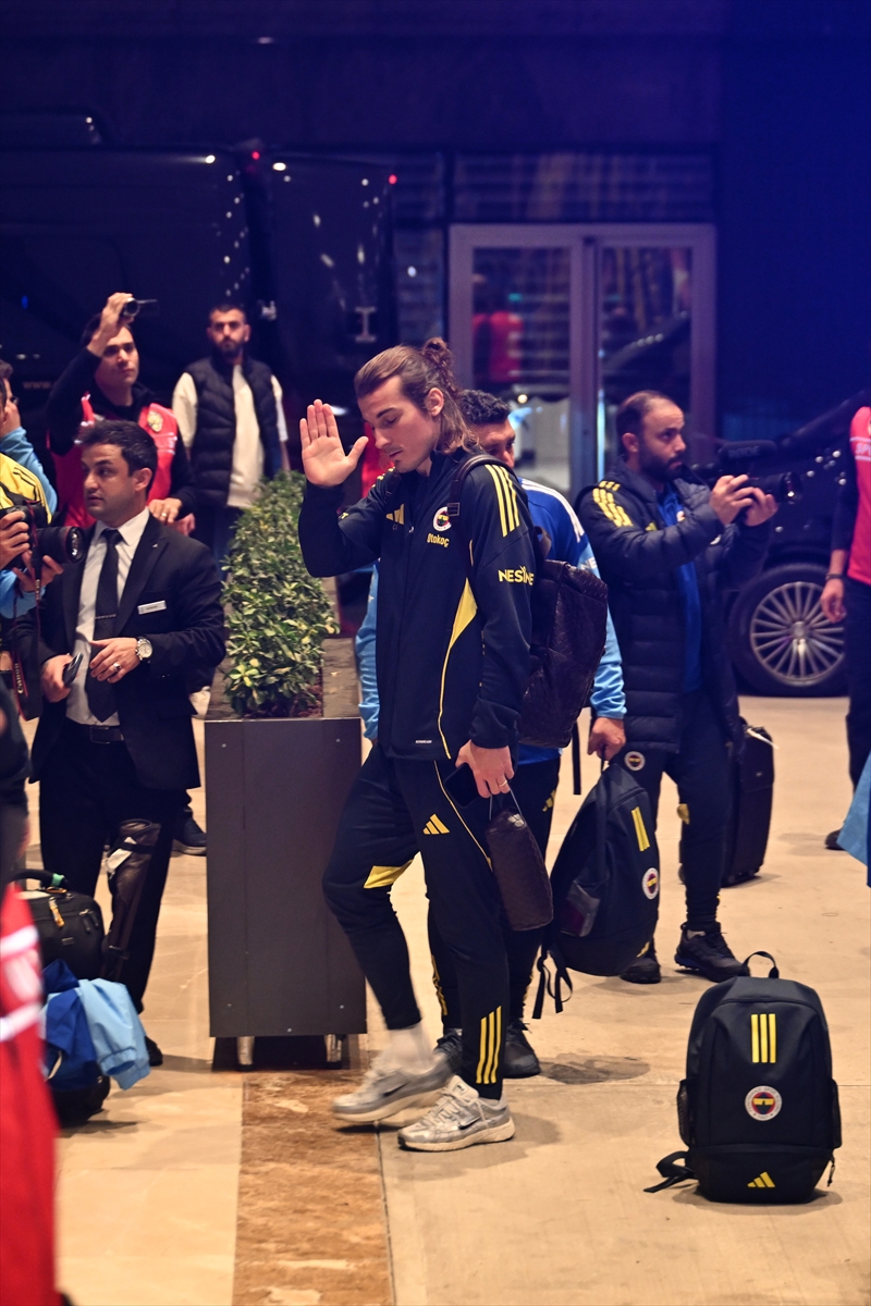 Fenerbahçe kafilesi Gaziantep'te