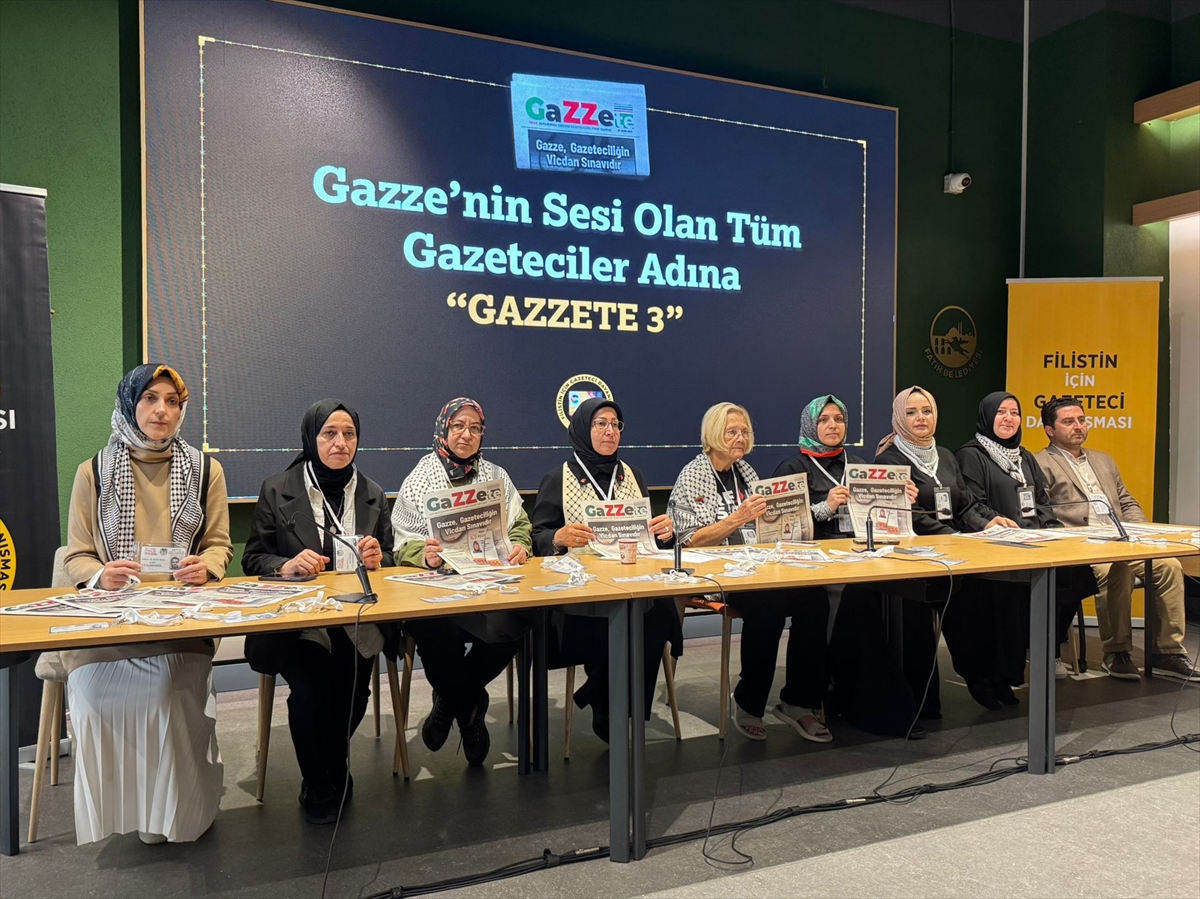 Filistin'de öldürülen gazetecilerin anısına çıkarılan gazetenin üçüncü sayısı yayımlandı