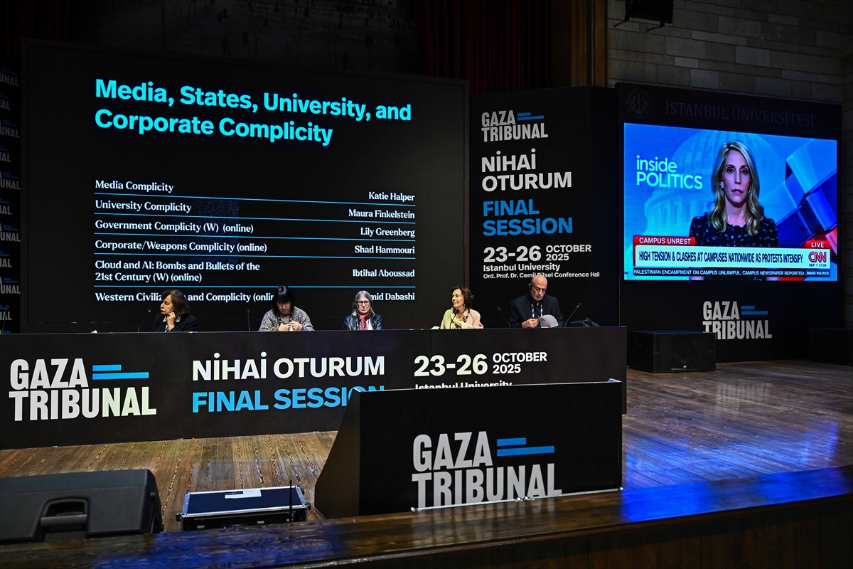 “Gazze Mahkemesi: Nihai Oturum” programında soykırımda suç ortaklıkları konuşulacak