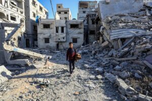 GAZZE (AA) – NUR EBU IYŞE – Gazze'de ateşkesin yürürlüğe