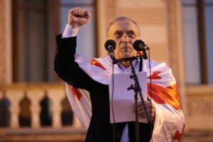 TİFLİS (AA) – Gürcistan’da 2024’teki parlamento ve cumhurbaşkanı seçimlerini tanımayan