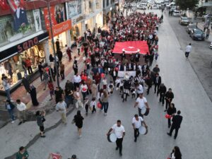 HATAY (AA) – Hatay'ın Dörtyol ilçesinde anaokulu öğrencileri "Beyler, yarın