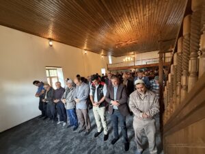 ISPARTA (AA) – Isparta'nın Atabey ilçesinde tarihi Akkoca Camisi, 60