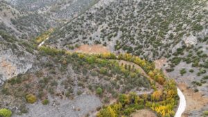 ISPARTA (AA) – Isparta'nın Aksu ilçesinde Türkiye'nin gezilebilir en uzun