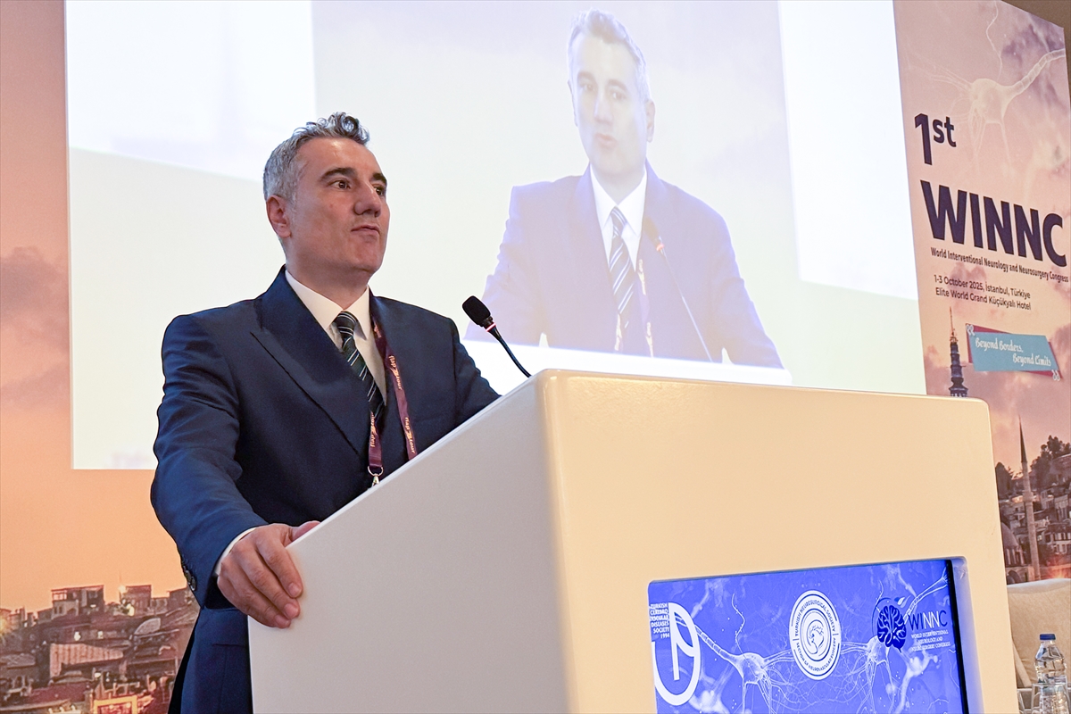 İstanbul'da “1. Dünya Girişimsel Nöroloji ve Nöroşirürji Kongresi” düzenlendi