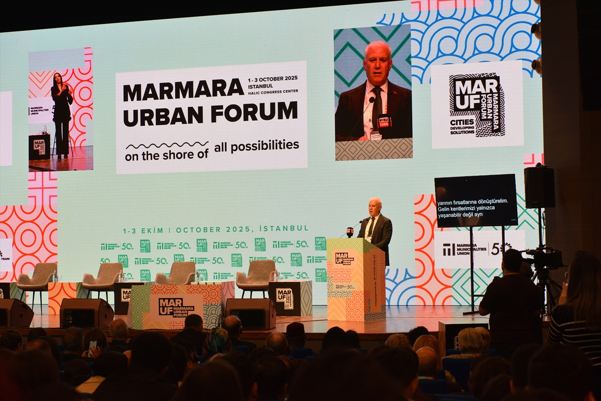 İstanbul'da 4. Marmara Uluslararası Kent Forumu başladı