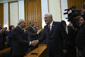 TBMM (AA) – İYİ Parti Genel Başkanı Müsavat Dervişoğlu, Gazze'de