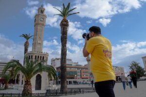 İZMİR (AA) – İzmir Kültür Yolu Festivali, ilk gününde sergilerden