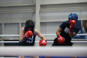 KASTAMONU (AA) – Kadın Boks Milli Takımı ile Azerbaycan Kadın