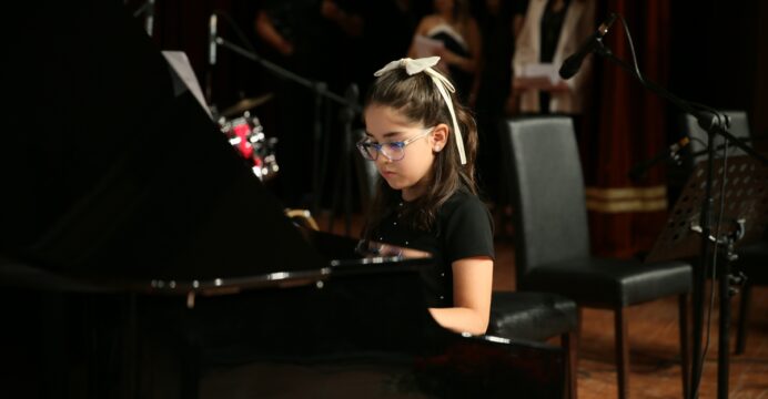 Kahramanmaraş'ta Filarmoni Sanat Akademisi öğrencileri konser verdi