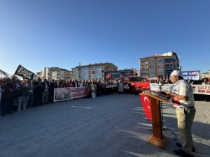 KARAMAN (AA) – Karaman'da, Filistin ve Gazze'ye insani yardım ulaştırmayı