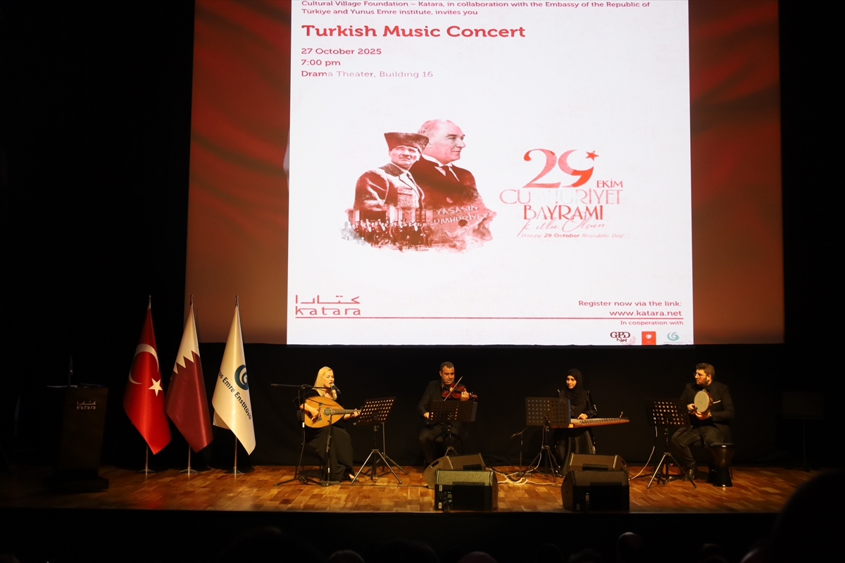 Katar'da Türk müziği konseri düzenlendi