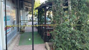 - Saldırı anı, iş yeri kamerasınca kaydedildi